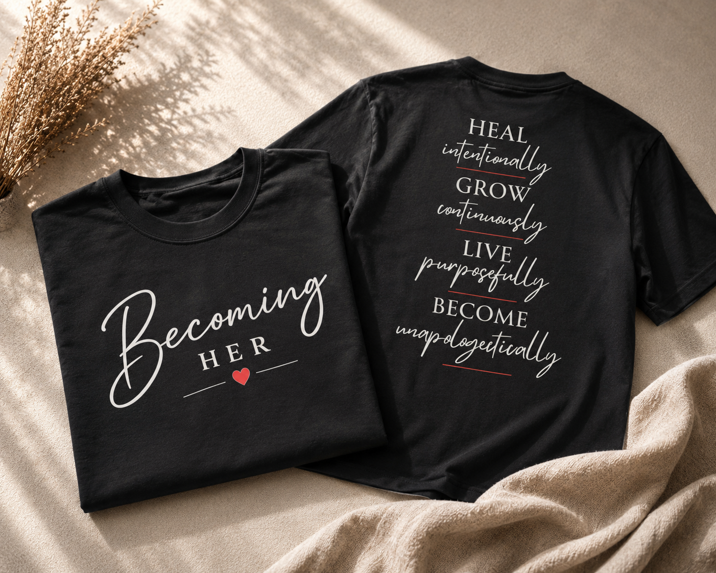 Becoming Her™ Signature Tee