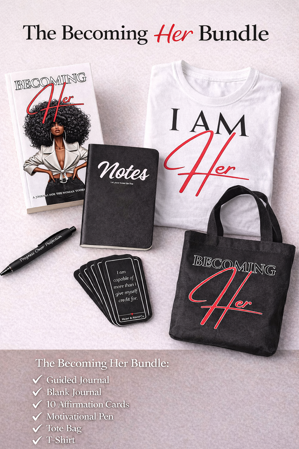 Becoming Her - A Journal For The Woman You Are Becoming
