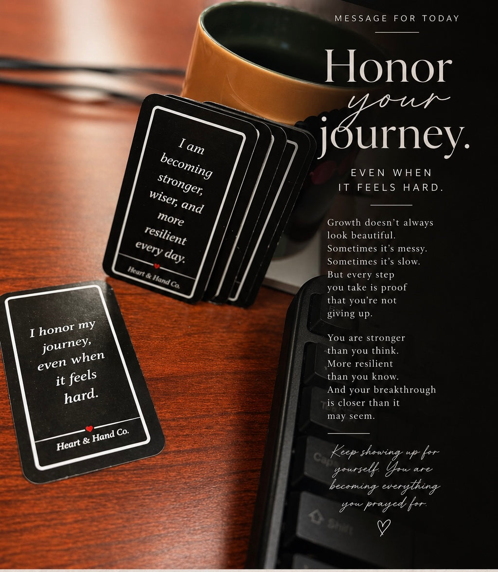 Becoming Her Daily Affirmation Cards – 10 Card Set