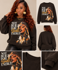 Not Built for Small Energy Graphic Sweatshirt
