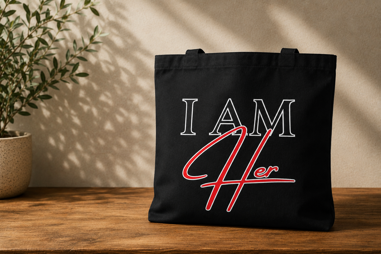 I Am Her Tote Bag