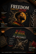 FREEDOM LOOKS LIKE HIM™ | Juneteenth Collection