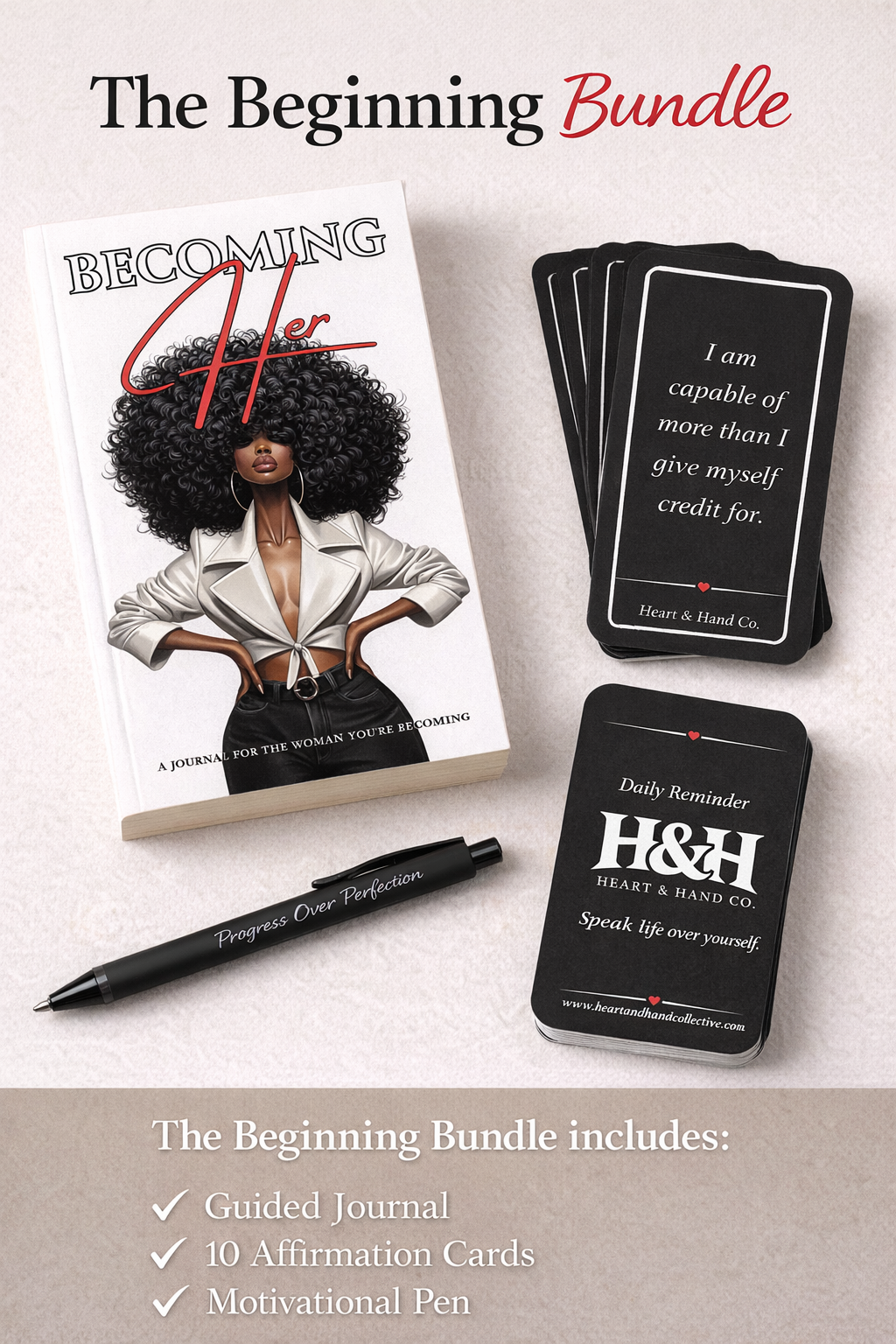 Becoming Her - A Journal For The Woman You Are Becoming