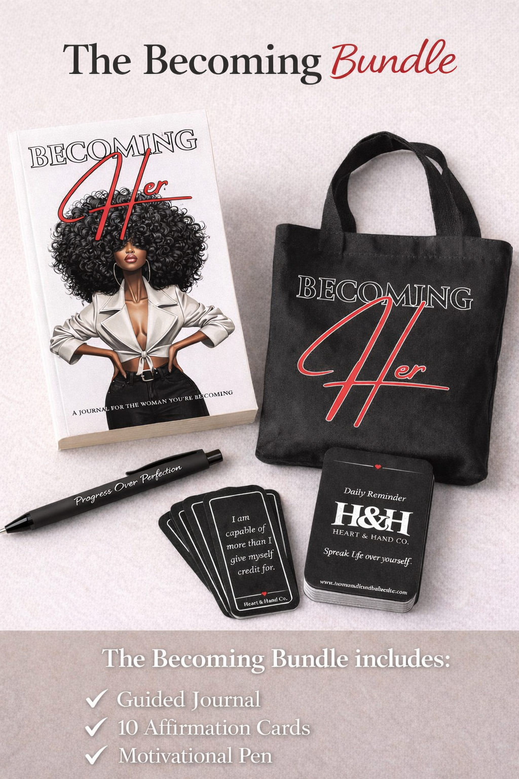 Becoming Her - A Journal For The Woman You Are Becoming